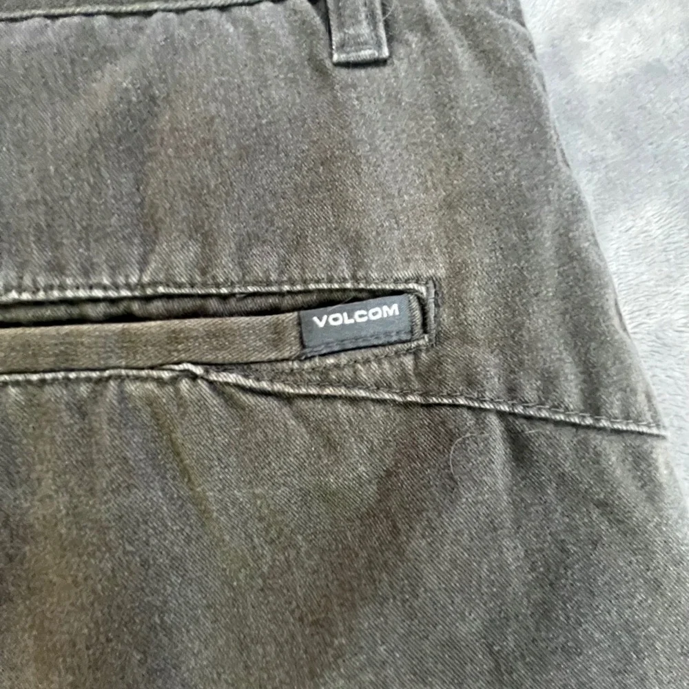 Volcom Vmonty Chino Shorts Mens Size‎ 34 Gray Corpo Class Skateboard A0931450